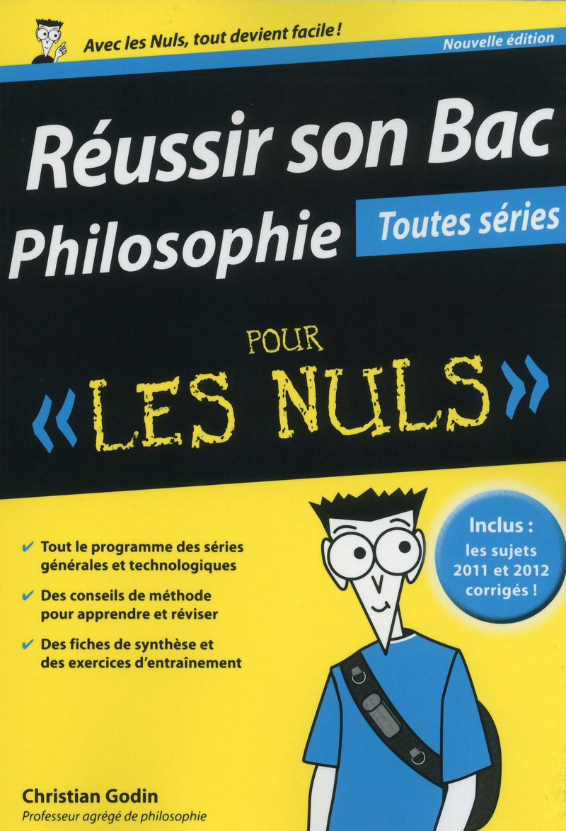 Reussir Son Bac Philosophie Pour Les Nuls Toutes Series Pour Les Nuls