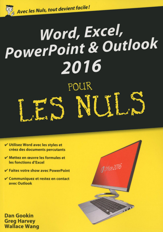 Word, Excel, PowerPoint et Outlook pour les Nuls