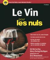 Le Vin pour les Nuls, 9e édition