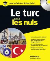 Le turc pour les Nuls grand format