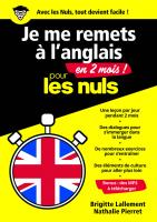 Je me remets à l'anglais en 2 mois pour les Nuls