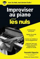 Improviser au piano pour les Nuls poche