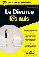 Le Divorce pour les Nuls Poche, édition actualisée