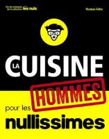 La cuisine pour les nullissimes Hommes