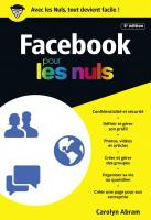 Facebook pour les Nuls poche, 6e édition