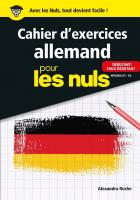 Cahier d'exercices allemand pour les Nuls