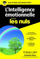 L'Intelligence émotionnelle pour les Nuls poche