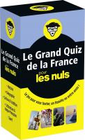 Boîte à questions - Le Grand Quiz de la France pour les Nuls - Le jeu pour vous tester, en famille ou entre amis!