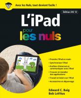 iPad ed iOS 12 pour les Nuls