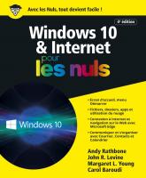 Windows 10 et Internet 4e pour les Nuls, grand format