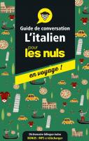 Guide de conversation italien pour les Nuls en voyage, 4e ed