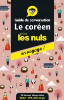 Guide de conversation Coréen pour les Nuls en voyage