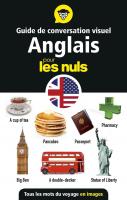 Guide de conversation visuel Anglais pour les Nuls