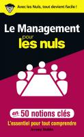 Le management pour les Nuls en 50 notions clés