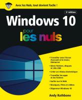 Windows 10 pour les Nuls, 5e édition