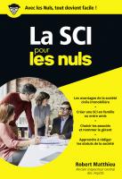 La SCI pour les Nuls poche