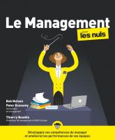 Le management pour les Nuls, grand format, 4e ed, nouvelle charte