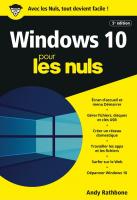 Windows 10 pour les Nuls, poche,  5e éd.