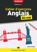 Cahier d'exercices anglais confirmé pour les Nuls