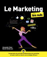 Le Marketing pour les Nuls , Grand format , 4è éd