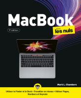 MacBook pour les Nuls, grand format 9e éd.