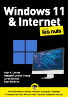 Windows 11 et Internet Mégapoche Pour les Nuls