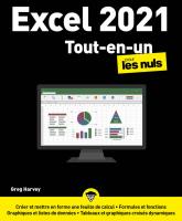 Excel 2021 Tout en 1 Pour les Nuls