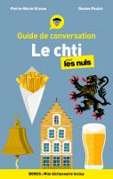 Le chti - Guide de conversation pour les Nuls, 3e ed.