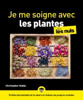 Je me soigne avec les plantes pour les Nuls