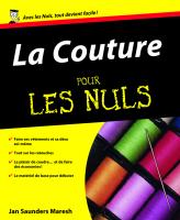 La Couture Pour les Nuls