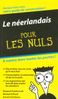 Le Néerlandais - Guide de conversation Pour les Nuls