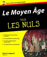 Le Moyen Age pour les nuls