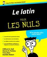 Le Latin pour les nuls