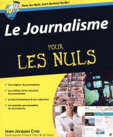 Le Journalisme pour les Nuls