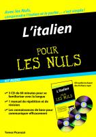 Kit audio Italien Pour les Nuls