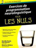 Exercices de PNL pour les Nuls