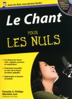 Le Chant POCHE pour les Nuls (+CD)