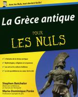 La Grèce antique pour les Nuls