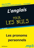 L'Anglais Pour les Nuls - test MP3 - Pronoms personnels