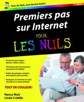 Premiers pas sur Internet 2e Pour les Nuls