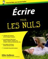 Écrire pour les Nuls