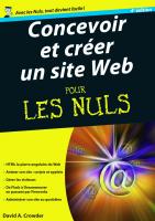 Concevoir et créer un site Web 4e Mégapoche Pour les Nuls