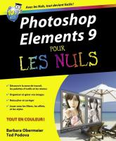 Photoshop Elements 9 Pour les nuls