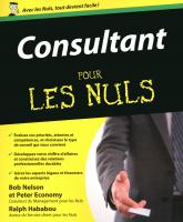 Consultant pour les Nuls