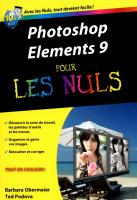 Photoshop Elements 9 Poche Pour les nuls