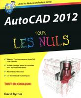 AutoCAD 12 Pour les nuls