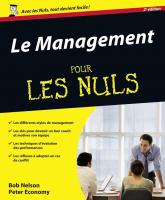 Le Management Pour les Nuls