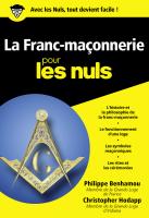 Franc-maçonnerie Poche pour les nuls