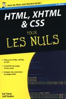 HTML, XHTML et CSS poche Pour les Nuls,2ed