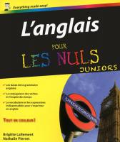 L'anglais pour les Nuls junior